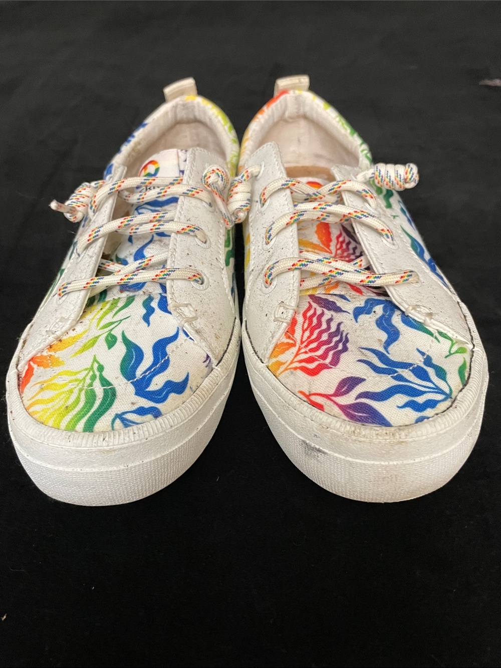 Women’s SPERRY Crest Vibe Pride Sneakers Sz 7M - Picture 3 of 8